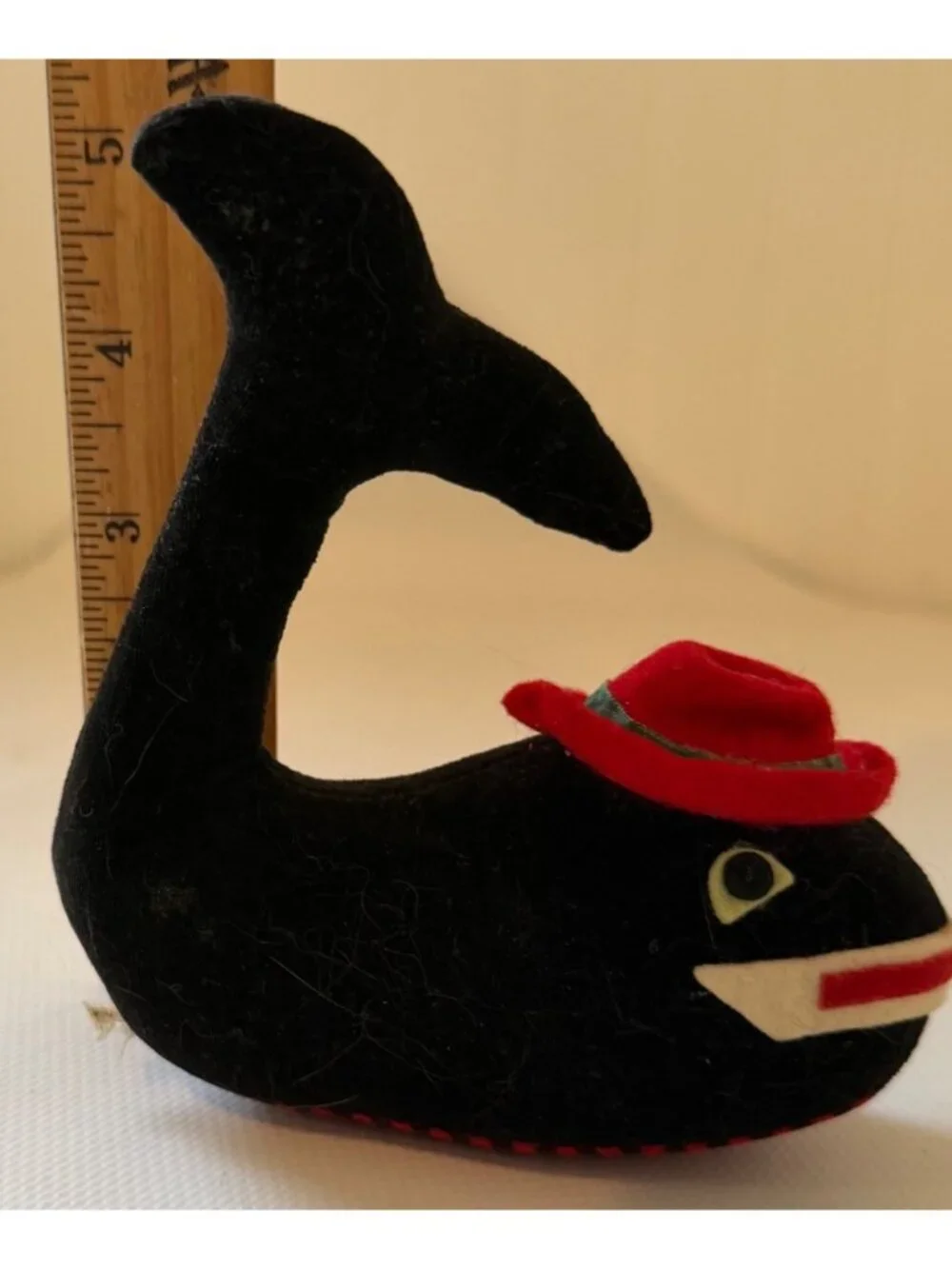 Vintage 1964 Dakin Dream Pets Pierre Porpoise #345 Sawdust Stuffed Japan Toy